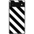 Black and White Geometric Stripes Google Pixel 6 Skin